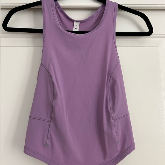 lululemon athletica Tops - Lululemon Power Thru Tank Top Wisteria Purple